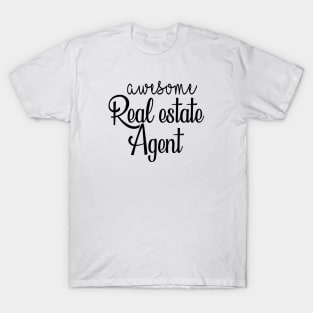 Awesome real estate agent Christmas T-Shirt